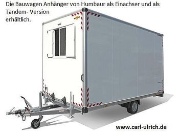 Ehitusmahuti Humbaur - Bauwagen 184222-24PF30 Einachser