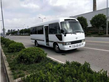 TOYOTA white coaster with lhd steering and diesel engine - Maakonnaliini buss