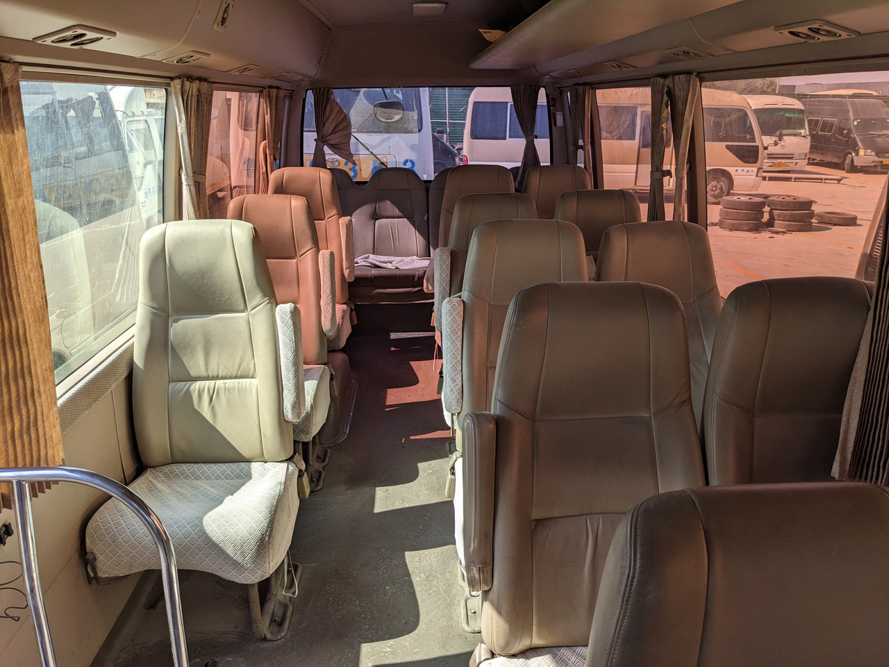 Väikebuss, Mikrobuss TOYOTA Coaster passenger bus petrol engine minivan: pilt 6