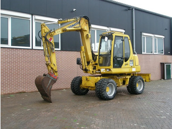 Ratastel ekskavaator KOMATSU PW95