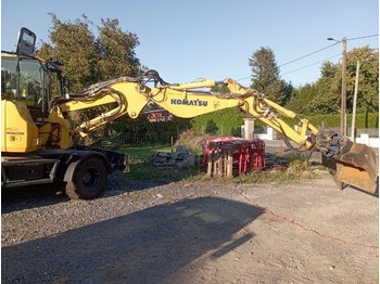 Ratastel ekskavaator KOMATSU PW118