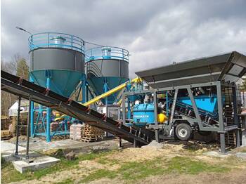 Constmach 30 m3/h Small Mobile Concrete Batching Plant - Betoonitehas