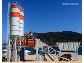 POLYGONMACH 100 m3 per hour mobile concrete batching plant - Betoonitehas