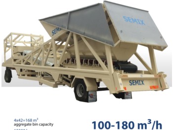 SEMIX Dry Type Mobile Concrete Batching Plant - Betoonitehas