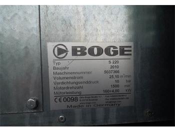 Õhukompressor Boge SPRĘŻARKA ŚRUBOWA S220 160KW 2010R !!!: pilt 4