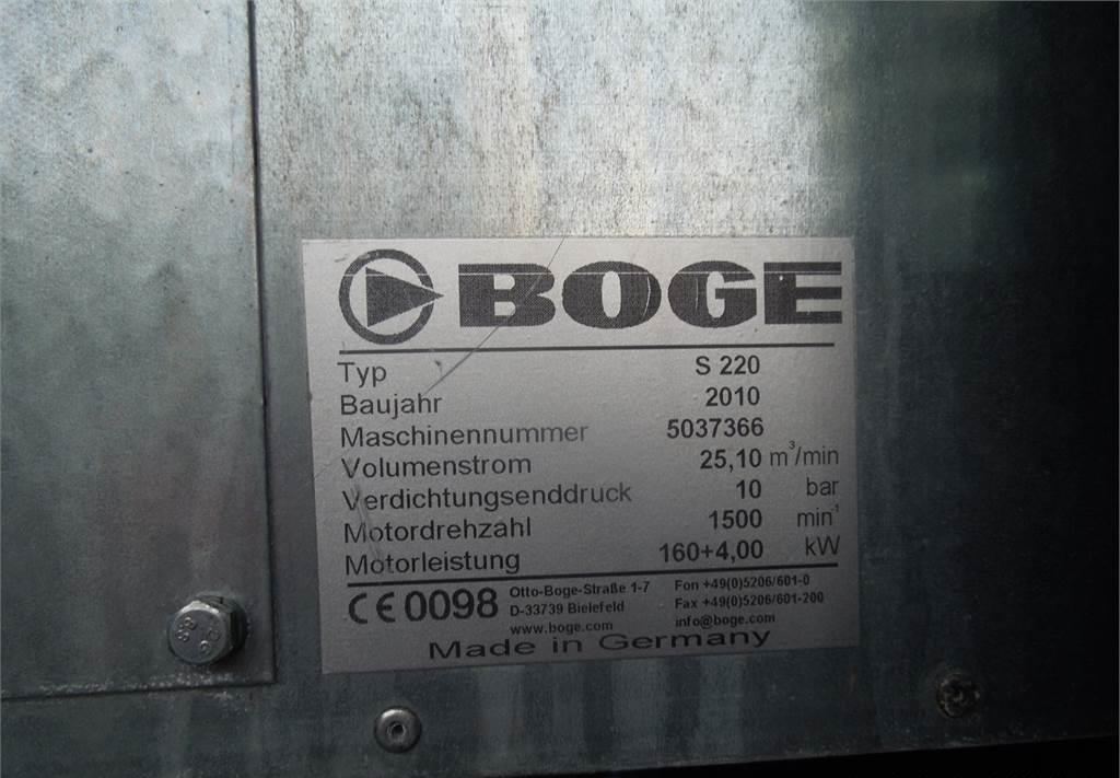 Õhukompressor Boge SPRĘŻARKA ŚRUBOWA S220 160KW 2010R !!!: pilt 4