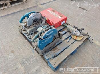  Hilti TE6-A Hammer Drill, Makita 110 Volt Chop Saw (2 of) & Angle Grinder (2 of) - Ehitusseade