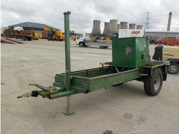  Single Axle Winch Trailer, Lister 2 Cylinder Engine - Ehitusseade