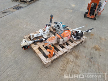  Stihl Cutting Saw, 110 Volt Makita Table Saw, Petrol Hedge Trimmer (2 of) (All Spares) - Ehitusseade