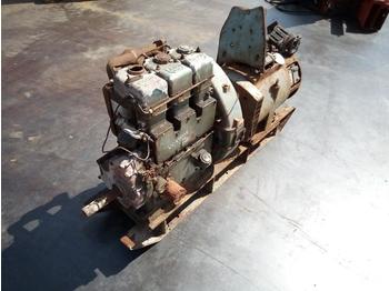  Skid Mounted Generator, Lister Diesel Engine (Spares) - Generaatorikomplekt