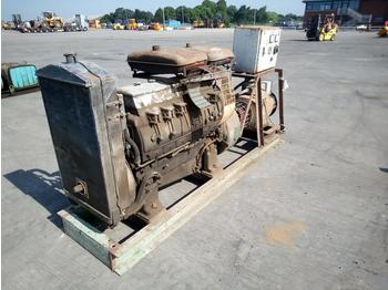  Skid Mounted Generator, Lister Engine - Generaatorikomplekt