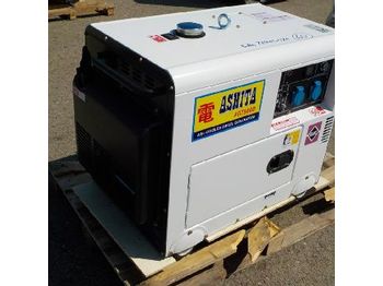  Unused Ashita Power AG7500D 6.25KvA Air Cooled Diesel Generator (SIN DECLARACION DE CONFORMIDAD CE / NO EC DECLARATON OF CONFORMITY) - 2991-60 - Generaatorikomplekt