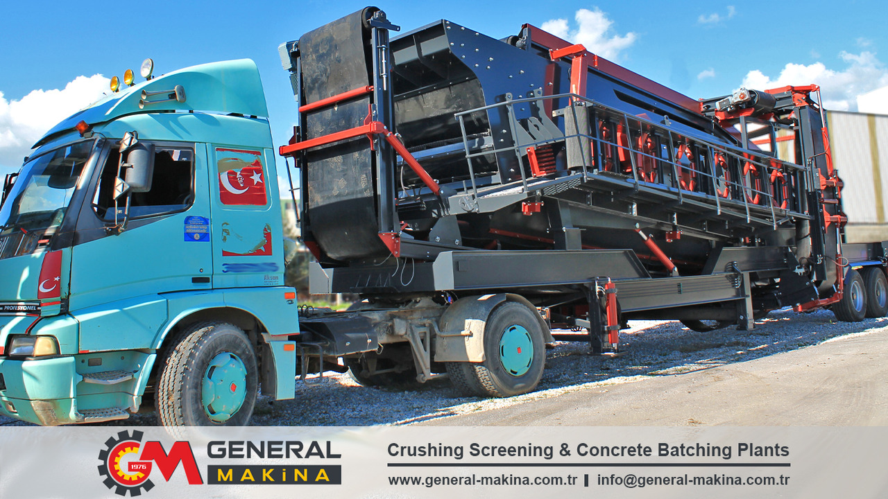 Uus Sõeluja General Makina Mobile Screening Plant For Sale: pilt 2