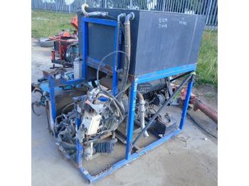 Õhukompressor Harben High Pressure Jetter Washer c/w 3 Cylinder Lister Engine: pilt 1