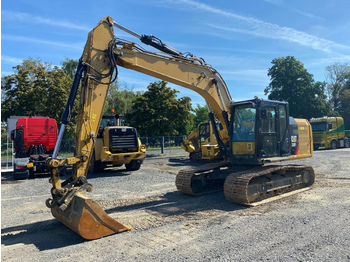 Lintekskavaator CAT 318F L Kettenbagger *Vollverröhrung *1.400 h