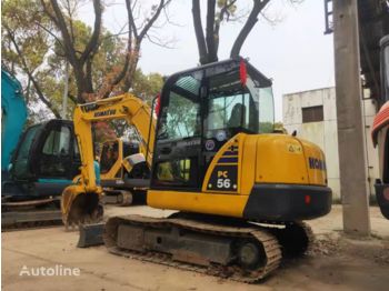 Lintekskavaator KOMATSU PC56