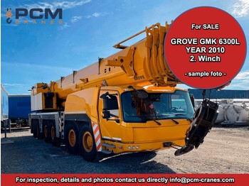 Grove GMK 6300L with 2. Winch - Maastikukraana