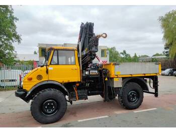 Unimog 416 115 + Hiab 105-3 truck crane kraan 4x4  - Maastikukraana