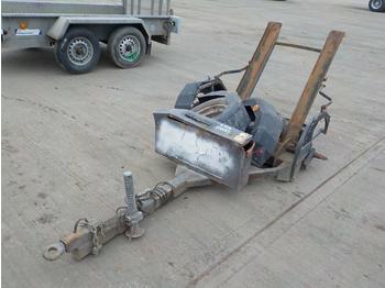  Benford Single Axle Trailer to suit Pedestrian Roller (Spares) - Mini teerull