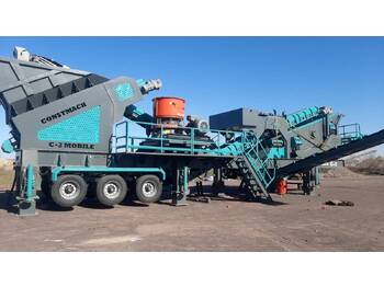 Constmach 120-150 tph Mobile Jaw Crusher Plant ( Cone and Jaw  ) - Mobiilne purusti