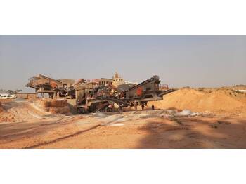 Constmach Mobile Jaw and Vertical Impact Crusher Plant 80 TPH - Mobiilne purusti
