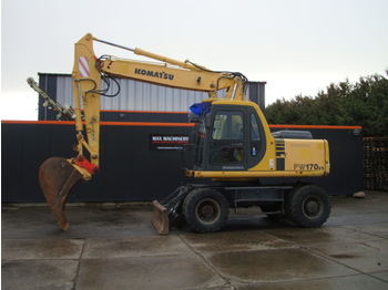 Ratastel ekskavaator KOMATSU PW170ES-6K