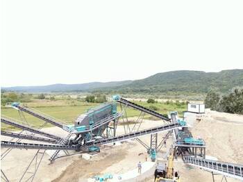 Constmach 250 TPH Stationary Aggregate and Sand Washing Plant - Sõeluja