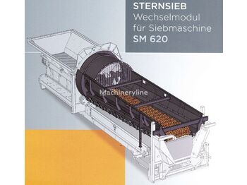  Sternsieb Wechselmodul für Doppstadt SM620 TYP 3 / 0-20mm - Sõeluja
