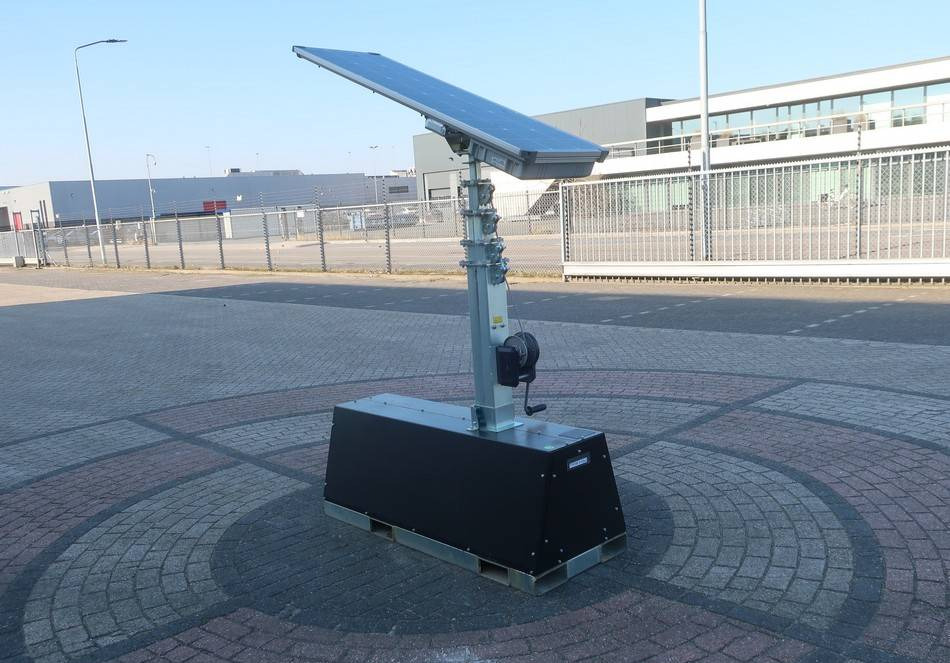 Valgustorn Trime X-Pole 2x25W Led Solar Tower Light: pilt 2