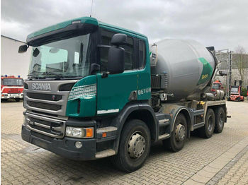 Tsemendisegaja Scania P400 8x4 Euro 5 Betonmischer Stetter 9 m3