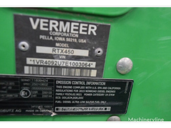 Vermeer RTX450 - Kraavikaevamismasin: pilt 5