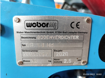Vibraatorplaat WEBER CR1-II HD: pilt 2