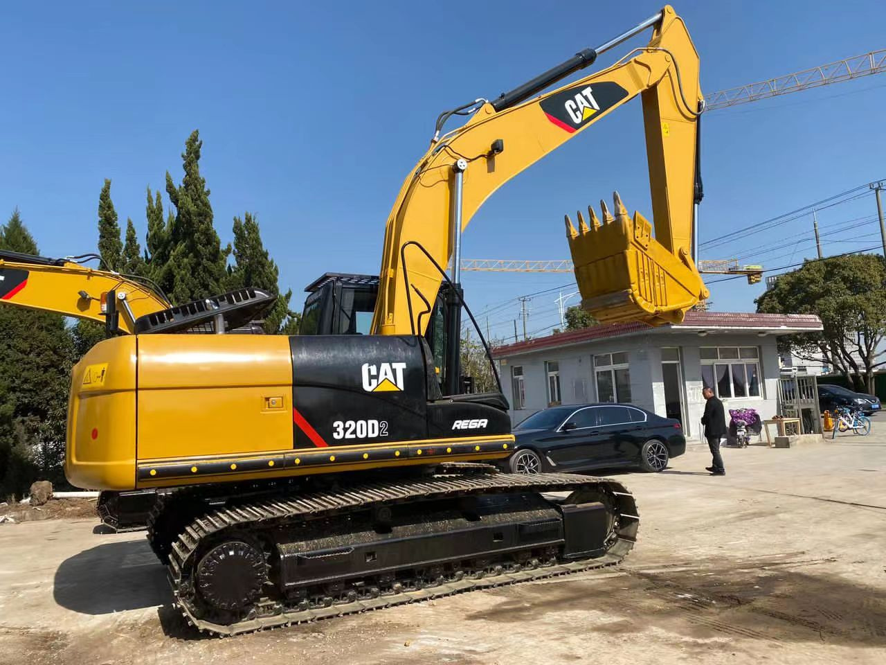 Lintekskavaator used excavator CATERPILLAR 320D2 original design and perfect service welcome to inquire: pilt 3
