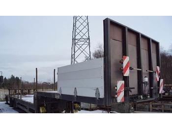 Broshuis 3 akslet Jumbo semitrailer m/6 meter uttrekk  - Haagis