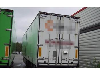 Ekeri L3 33 pallet cabinet trailer with full side openin  - Haagis