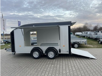 Debon C800 furgon van trailer 3000 KG GVW car transporter Cheval Liber - Furgoonjärelhaagis