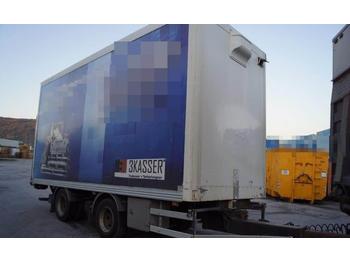Ekeri 2 axle box trailer with rear lift  - Furgoonjärelhaagis