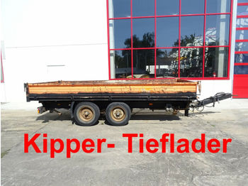 Obermaier UNTD 105A Tandemkipper- Tieflader  - Kalluri järelhaagis