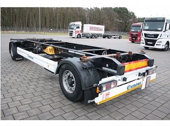 Krone BDF Maxi Jumbo Anhänger - Konteinerveduk/ Tõstuk järelhaagis