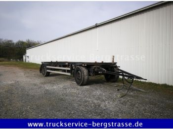 Schmitz Cargobull AWF 18 BDF Lafette **SAF*Scheibe**  - Konteinerveduk/ Tõstuk järelhaagis