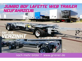 Web-Trailer JUMBO / MAXI BDF 7,15/7,45 LAFETTE 960 mm höhe  - Konteinerveduk/ Tõstuk järelhaagis