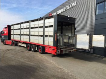 Fliegl 3 stock  - Loomaveo järelhaagis