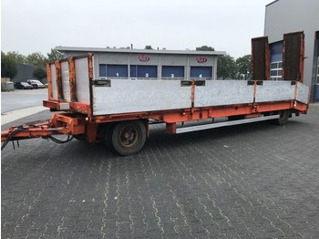 GS Meppel AL 2000 L , 8.20 Mtr Dieplader, Rampen, Kleppen - Madal platvorm järelhaagis