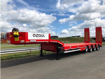 Madal platvorm järelhaagis OZGUL LW4 70T 4 axle lowbed semi trailer, hydraulic ramps (300): pilt 1