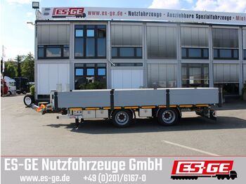 ES-GE Tandemanhänger - Containerverr.  - Platvormhaagis/ Madelhaagis