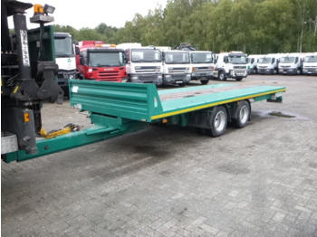 Fruehauf Platform drawbar trailer 2 axles - Platvormhaagis/ Madelhaagis