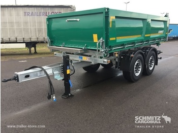 Schmitz Cargobull Central axle trailer Tipper Alu-square sided body 10m³ - Haagis