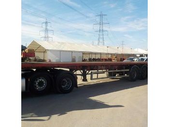  2004 SDC Tri Axle Flat Bed Trailer - Tenthaagis