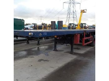  Nooteboom Tri Axle Double Extendable Flat Bed Trailer c/w All Steer - Tenthaagis