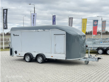 Debon C1000 van cargo 3500 kg 5m closed trailer for 1 car doors - Treiler järelhaagis